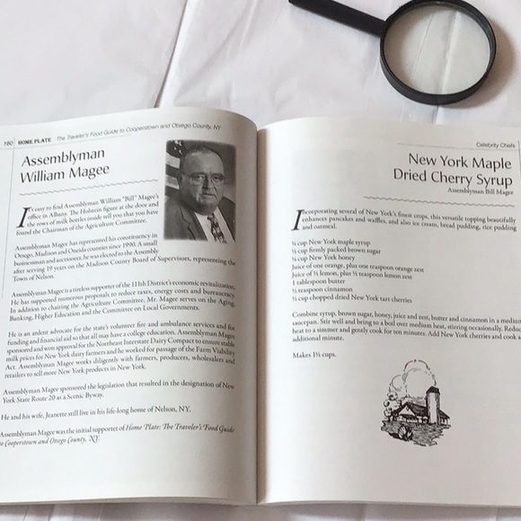 ☘️2/10.00☘️Home Plate Cooperstown “Home to Baseball “ travel/cook guide - Picture 7 of 16